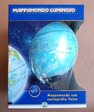 MAPPAMONDO LUMINOSO  Diametro 30 Cm.  NUOVO.  X