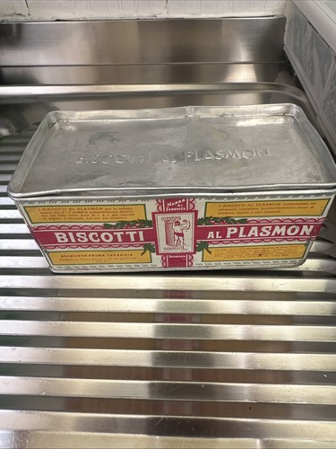 Scatola latta biscotti - scatola,