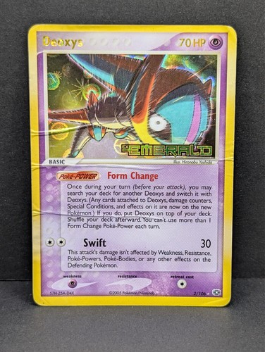 Deoxys 106 - (speed, 2/106