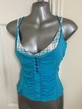 Y2K Jane Norman Turchese Blu