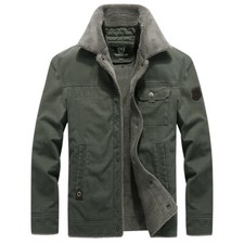 Cappotto uomo pelliccia pile