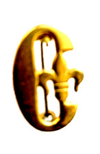 Spilla distintivo CONTE OF FLORENCE- Firenze GIGLIO vintage