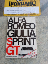 Alfa Romeo Giulia Sprint Gt-