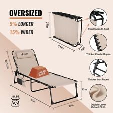 NUOVA chaise longue pieghevole