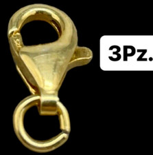 3 Ganci argento 925