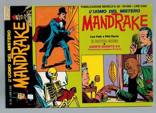 Mandrake comic art 1993 - mandrake,