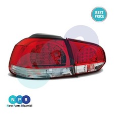 KIT POSTMONTAGGIO FARI POSTERIORI A LED ROSSO CILIEGIA VOLKSWAGEN GOLF 6 LDVWB5