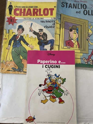 Disney lotto fumetti paperino - disney,