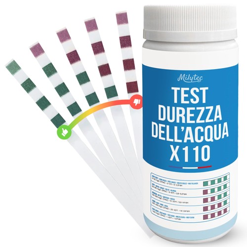 110 strisce test durezza acqua - strisce,