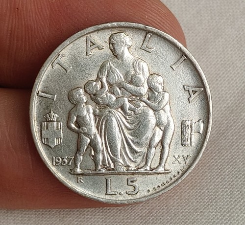 Rara lire 1937 famiglia - rara,