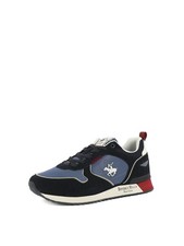 Sneakers stringate uomo blu