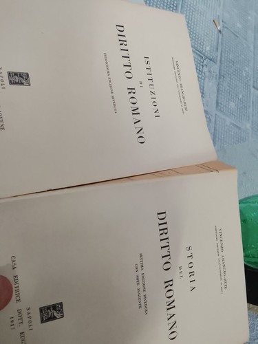 Istituzioni storia del - e,