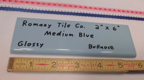 Blu medio piastrella - pz., *blu