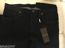 JEANS UOMO NERO GUCCI NUOVO