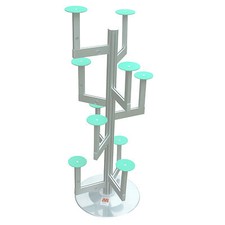 Espositore da banco per caschi