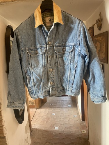 Turquise giacca trucker - turquise,