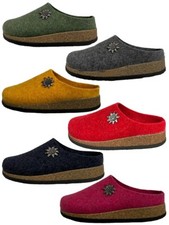 LE TIROLESI pantofola donna lana cotta art BIO MADE IN ITALY