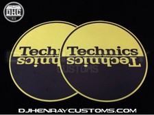 Technics Gold & Black halfmoom