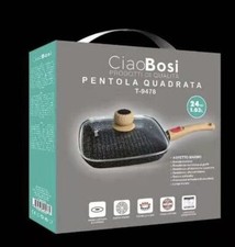 Padella Quadrata Con Manico E