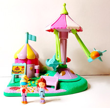 POLLY POCKET 1996  Bluebird China - Polly's Fun Fair - Rocket Ride set completo