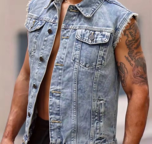 Gilet denim