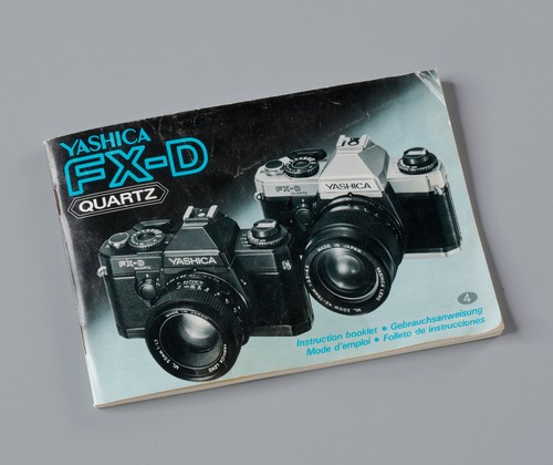 Yashica quartz manuale - fx-d,