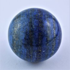 Bellissima Sfera di LAPISLAZZULI Minerali Blu Oro Cristalloterapia Arredamento