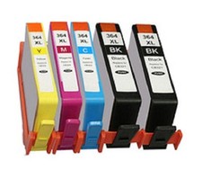 5 Cartridges for HP Photosmart