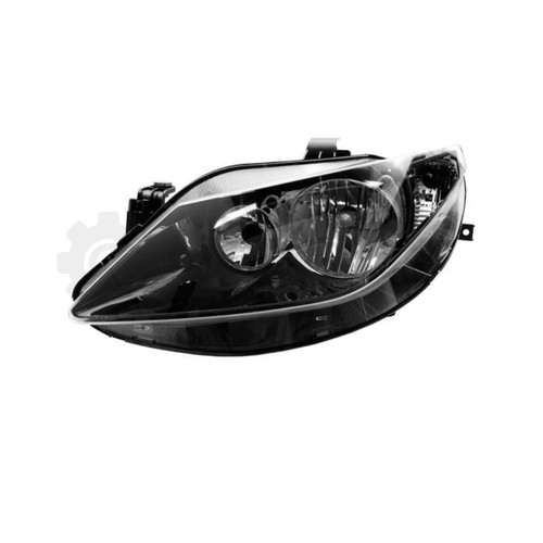 Faro alogeno sinistro per seat - faro,