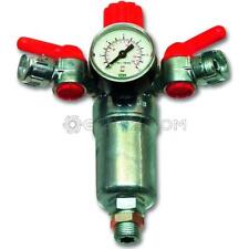 RIDUTTORE DI PRESSIONE CON FILTRO 1/2" E 3/8" COMPRESSORE ARIA COMPRESSA