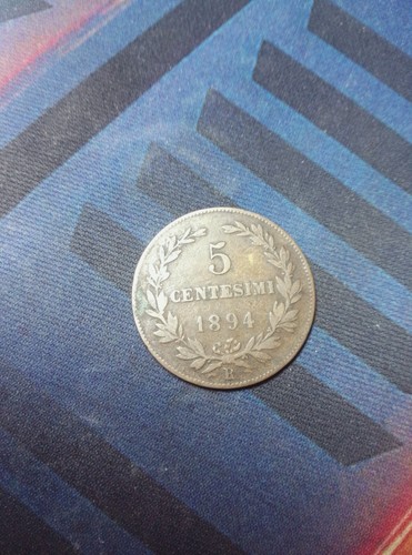 Antica moneta centesimi - 5, 1894