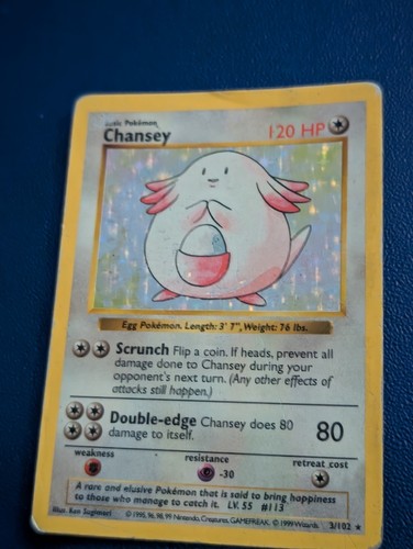 Pokémon tcg chansey set base - pokémon,