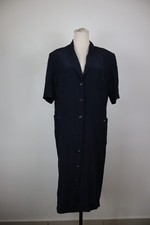 MARINA RINALDI VESTITO ABITO DONNA TG 23 WOMAN CASUAL VINTAGE DRESS SILK SETA