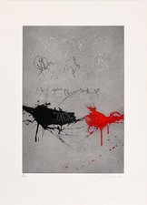 Emilio Scanavino - acquaforte acquatinta a colori firmata e numerata