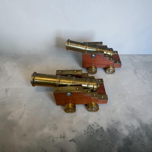 Coppia antichi cannoni da - antichi,