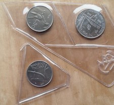 MONETA DA 10-50-100 LIRE IN