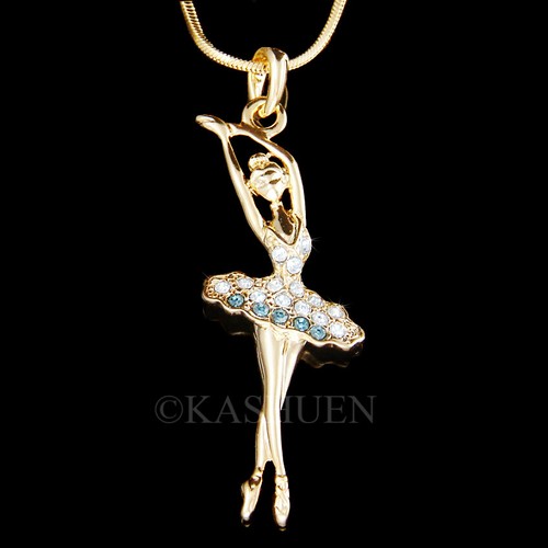 Blu ballerina swarovski - in,