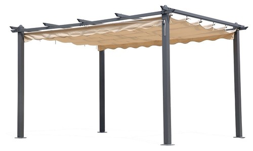 Pergola 3x4 gazebo alluminio - 3x4,