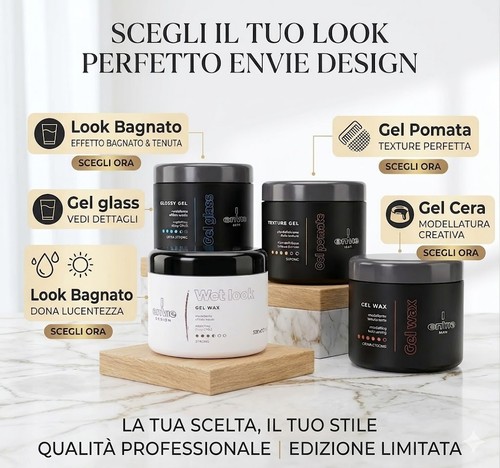 Gel capelli envie - envie, uomo