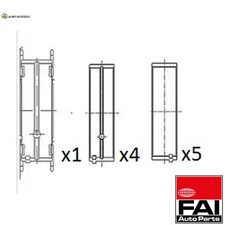 CUSCINETTO ALBERO MOTORE
