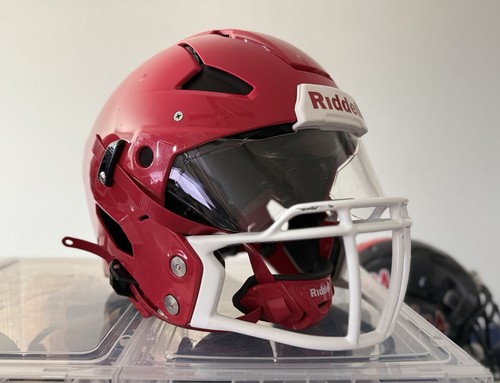 Casco calcio rosso riddell - da,