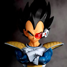 Figura Dragon Ball Vegeta - Statua PVC da Collezione, Action Figure Bandai