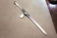 Vintage Gruen 14K White Gold