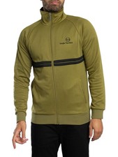Sergio Tacchini Uomo Nuova giacca da tuta Dallas, verde