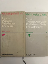 TOURING CLUB ITALIANO - 1993 GUIDA RAPIDA D'ITALIA  Volume 1 & 2