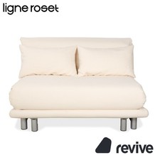 Ligne Roset Multy Biposto Crema Beige Manuelle Funzione Sleep Divano