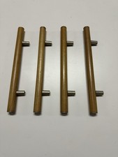 Maniglie Moderne Design Legno e Metallo Mobili Porte Armadi Cucina