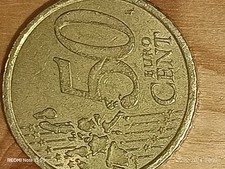 Rara Moneta Da 50 Centesimi