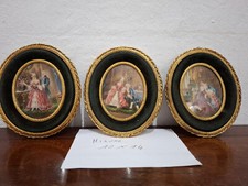 Lotto di 3 piccoli quadretti non dipinti  - VINTAGE