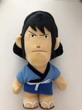 Peluche Goemon, 27 cm, personaggio di Lupin III. Usato ma tenuto benissimo